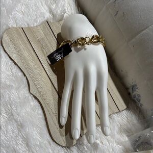 ABS Allen Schwartz Gold Chain Bracelet